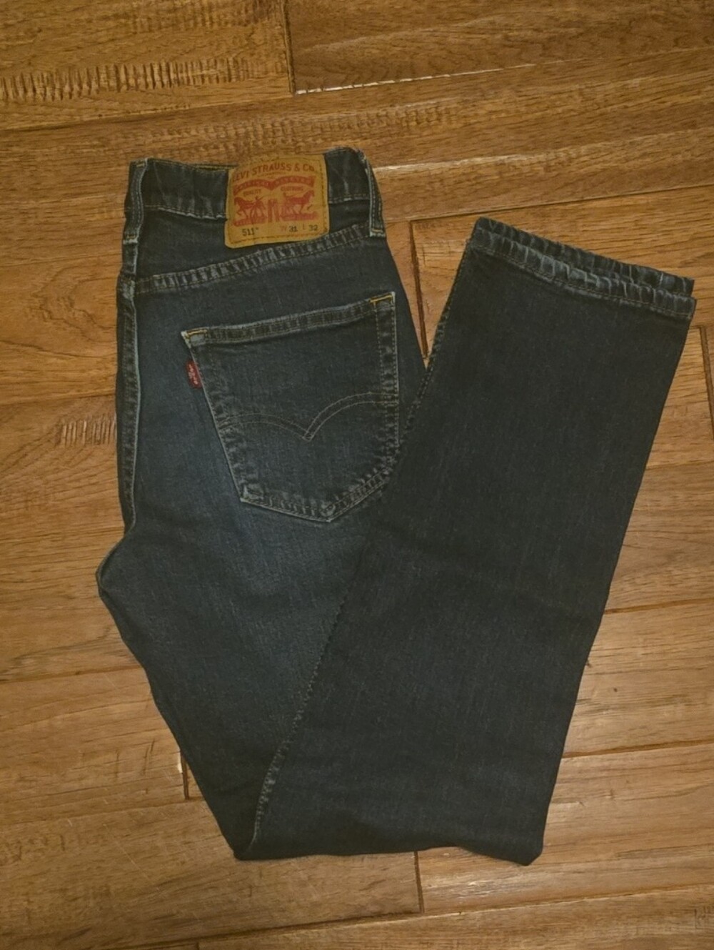 Levi's Dark Blue Straight Men's Jeans